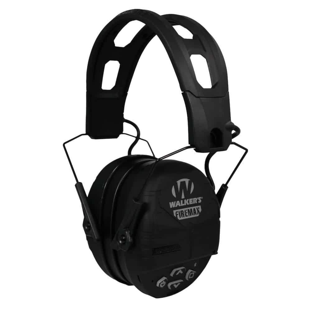 Walker's Firemax Bluetooth electronic ear muffs, 23 dB, black